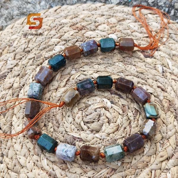 Mixed Crystal Cylinder Beads-ToShay.org