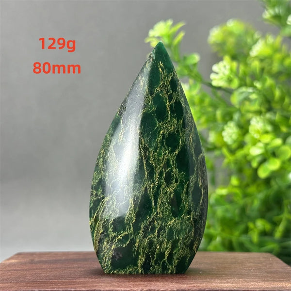 Green Emerald Agate Torch-ToShay.org