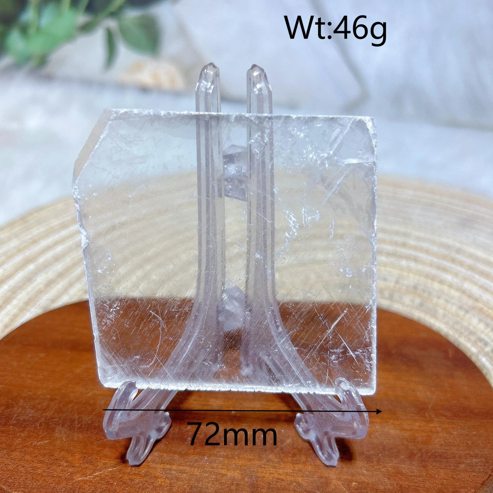 Clear Selenite Slices-ToShay.org