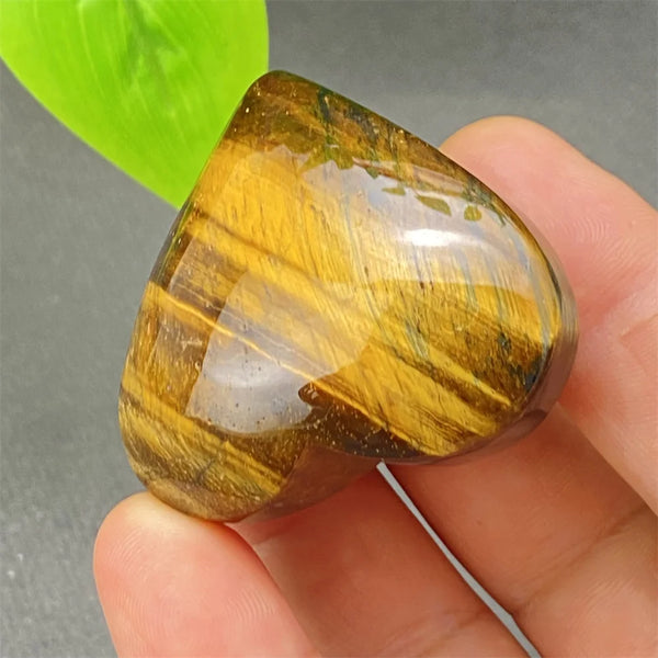 Yellow Tiger Eye Heart-ToShay.org
