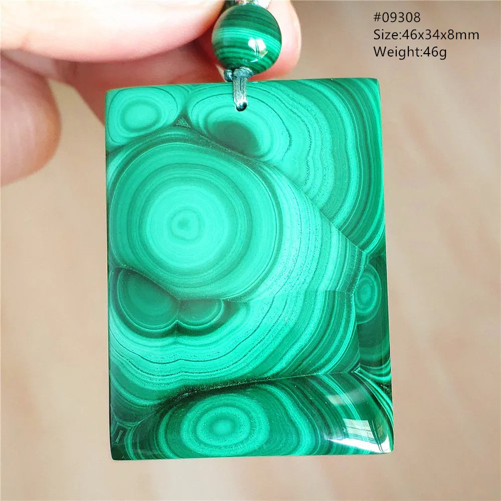 Green Malachite Pendant-ToShay.org