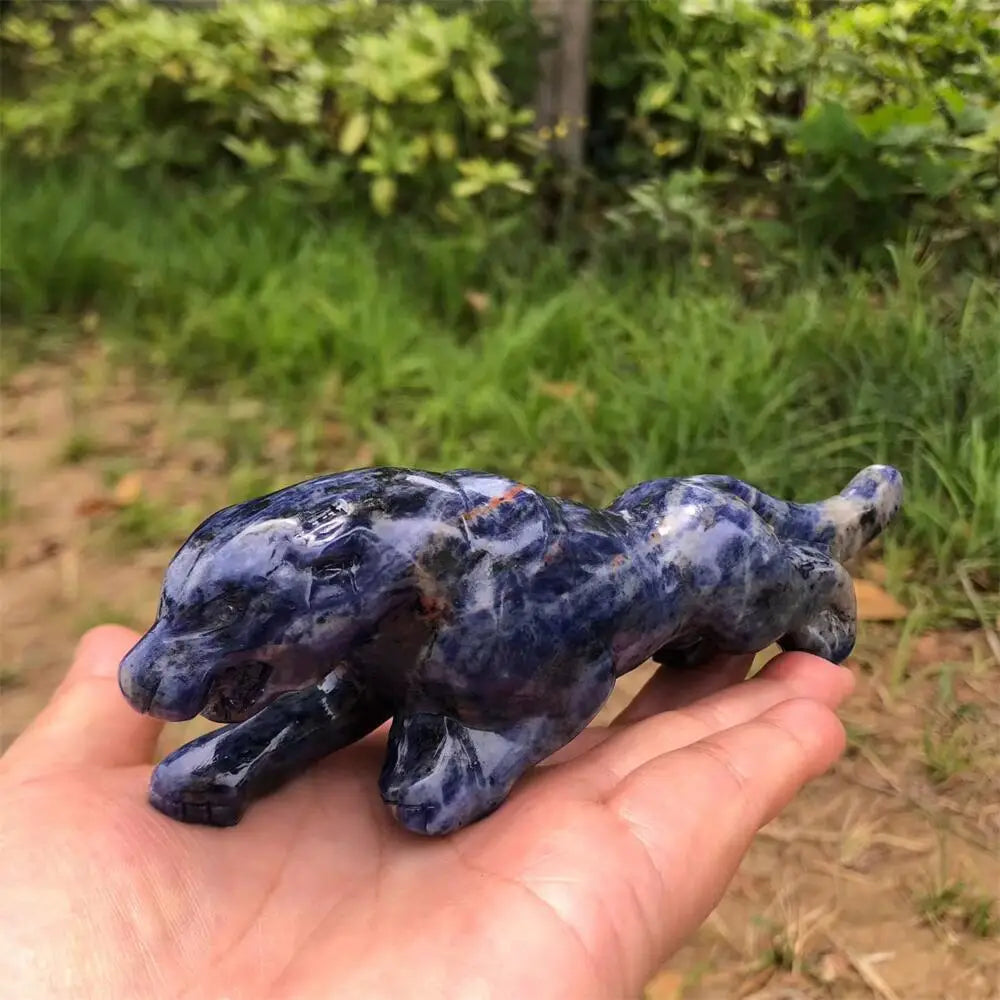 Blue Sodalite Cheetah-ToShay.org