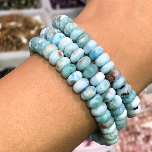 Blue Larimar Bracelet-ToShay.org