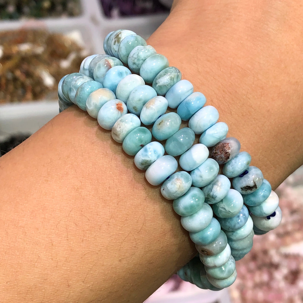 Blue Larimar Bracelet-ToShay.org