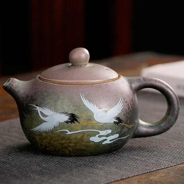 Crane Ceramic Teapots-ToShay.org