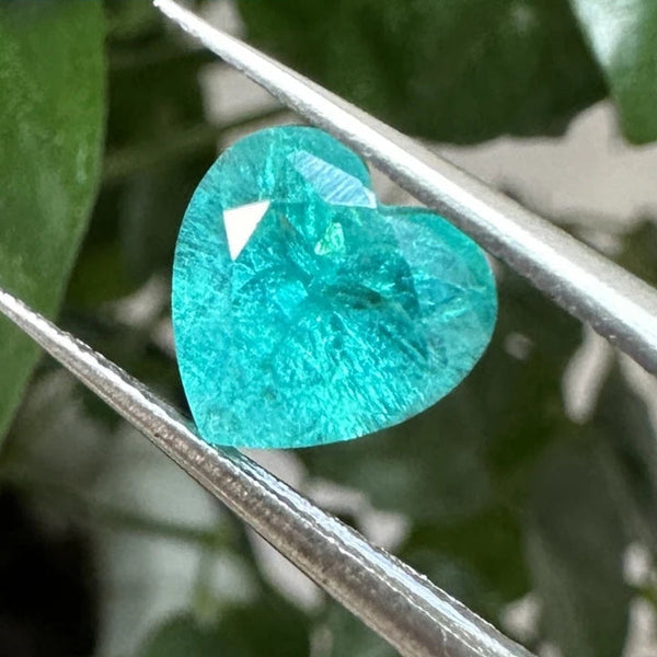 Blue Paraiba Heart-ToShay.org