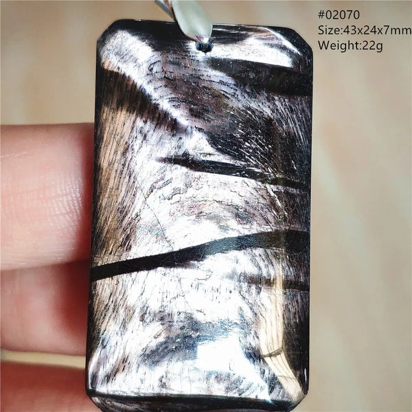 Black Hypersthene Pendant-ToShay.org
