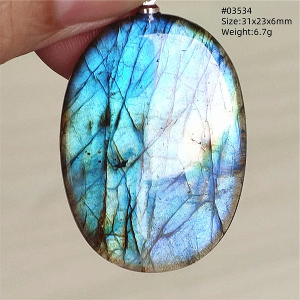 Blue Labradorite Pendant-ToShay.org