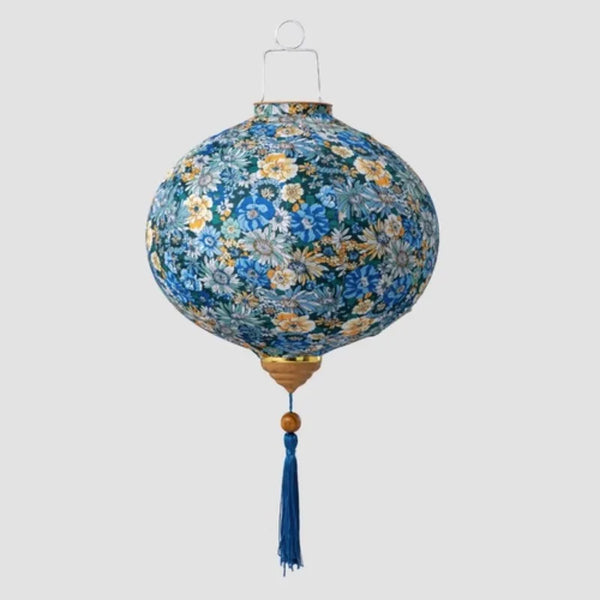 Flower Printed Lantern-ToShay.org