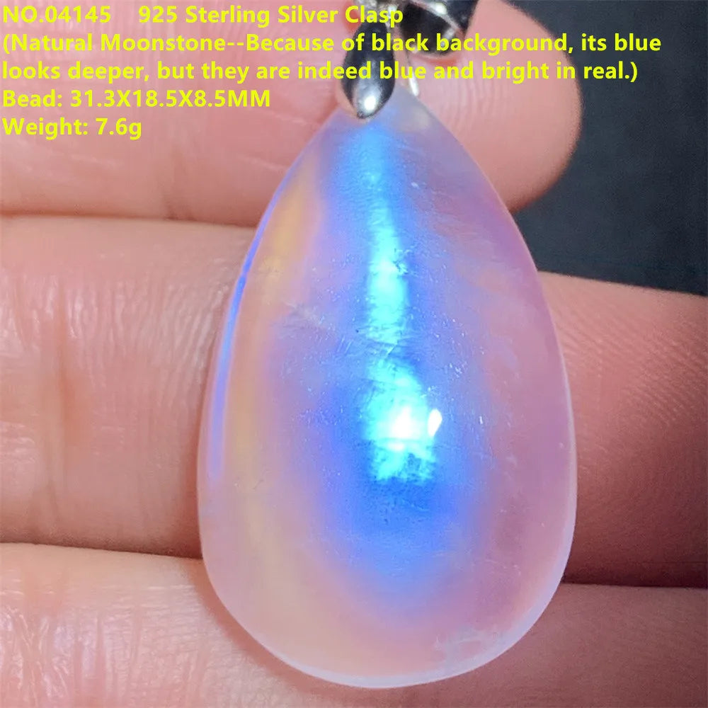 Blue Light Moonstone Pendants-ToShay.org