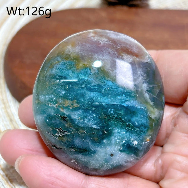 Ocean Jasper Palm Stone-ToShay.org
