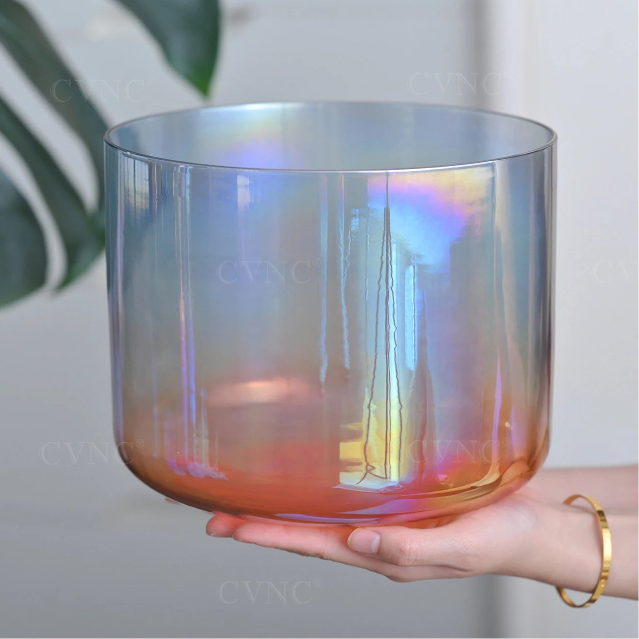 Grey Cosmic Crystal Singing Bowl-ToShay.org