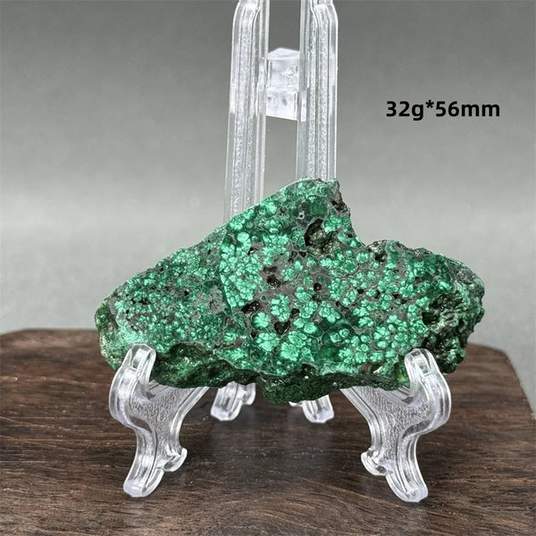 Green Malachite Raw Slice-ToShay.org
