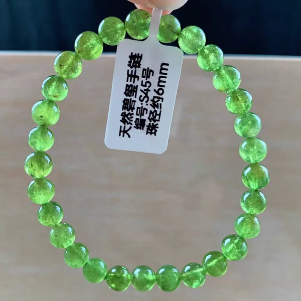 Green Tourmaline Bracelet-ToShay.org