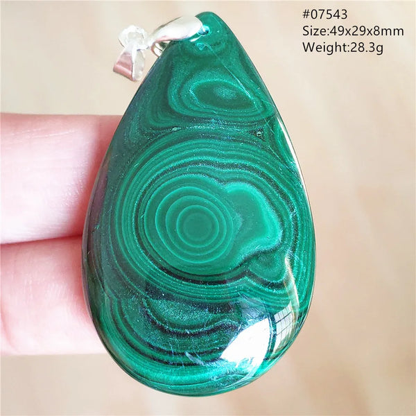 Green Malachite Pendant-ToShay.org