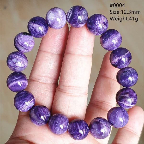 Purple Charoite Bracelet-ToShay.org