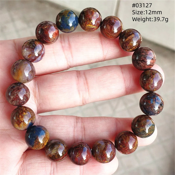 Blue Red Pietersite Bracelet-ToShay.org