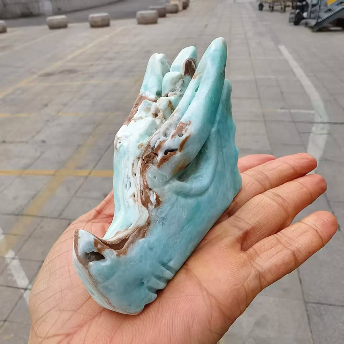 Blue Ore Dragon Head-ToShay.org
