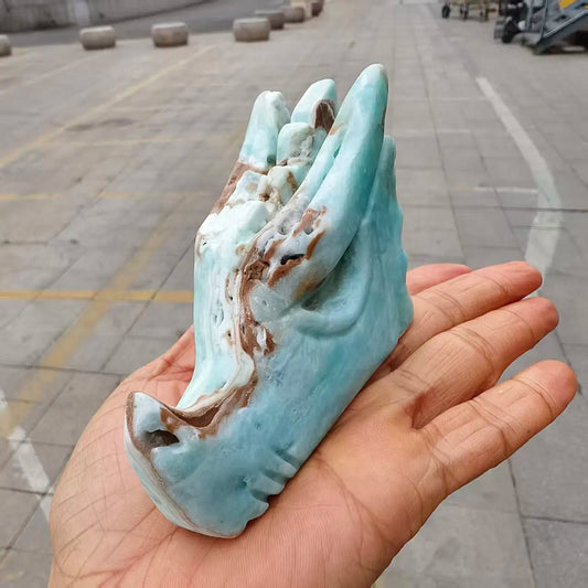Blue Ore Dragon Head-ToShay.org