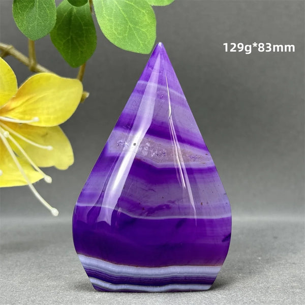 Purple Agate Torch-ToShay.org