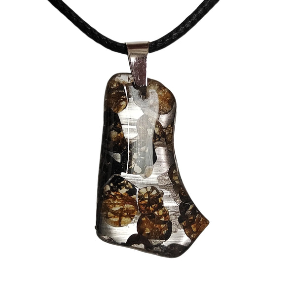 Olive Meteorite Pendant-ToShay.org