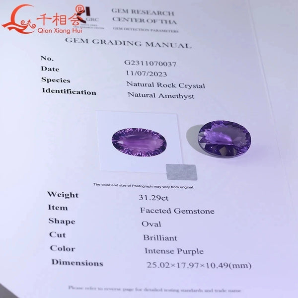 Purple Amethyst Gemstone-ToShay.org