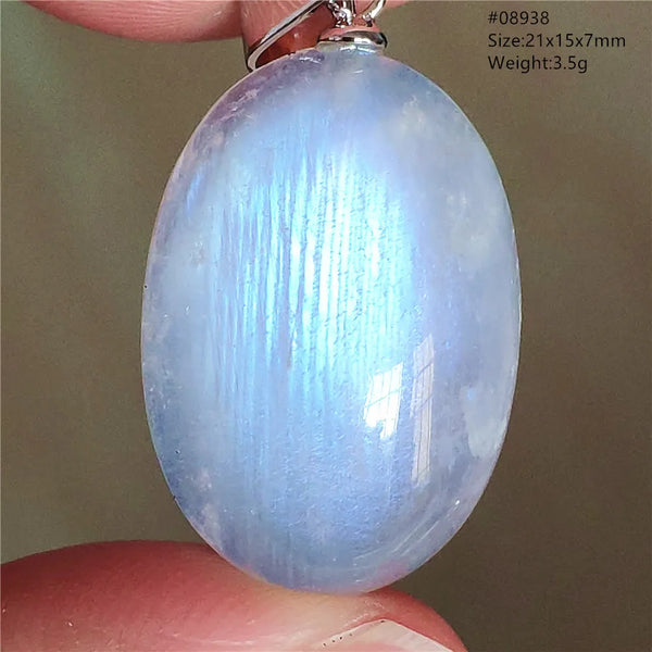 Blue Light Moonstone Pendant-ToShay.org