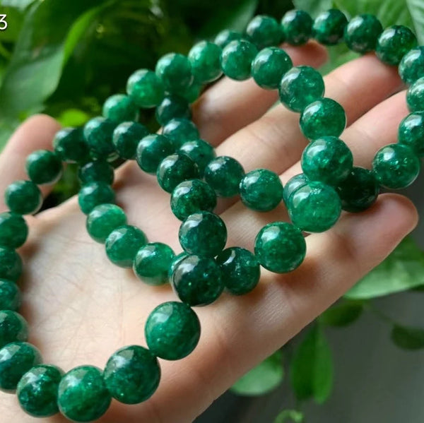 Green Emerald Stone Bracelet-ToShay.org