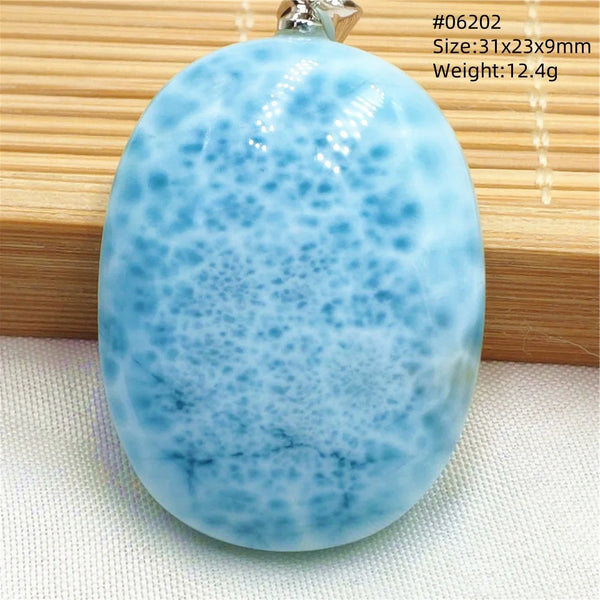 Blue Larimar Pendant-ToShay.org