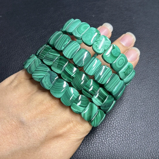 Green Malachite Bracelet-ToShay.org