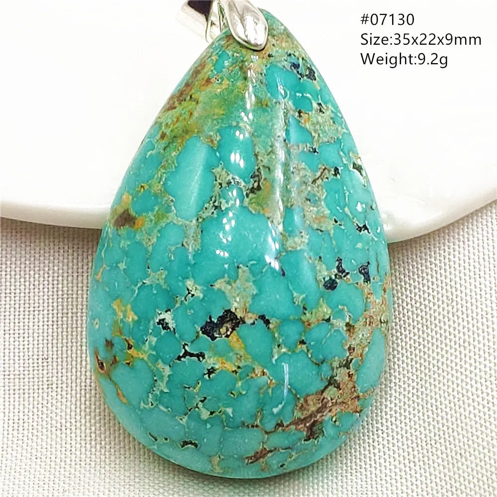 Green Turquoise Pendant-ToShay.org