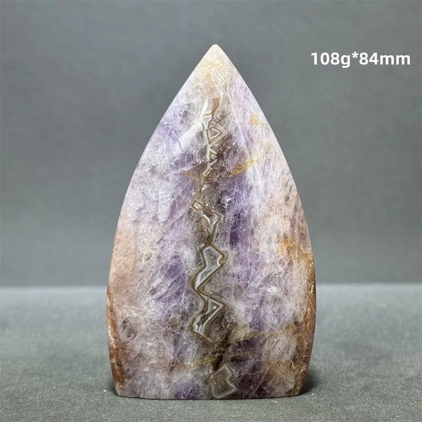 Purple Amethyst Agate Torch-ToShay.org