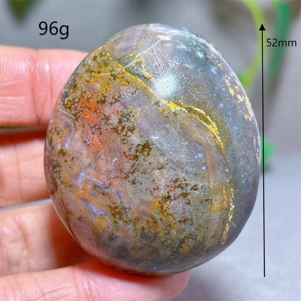 Ocean Jasper Palm Stone-ToShay.org
