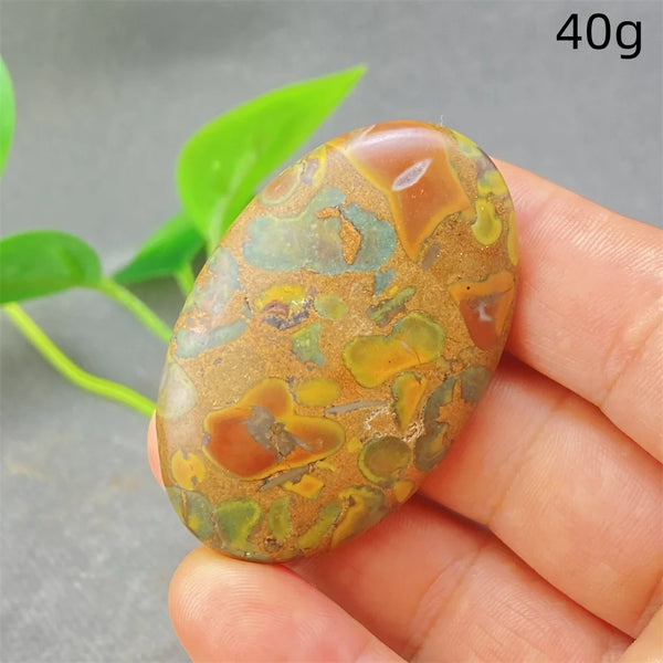 Green Rainforest Palm Stone-ToShay.org