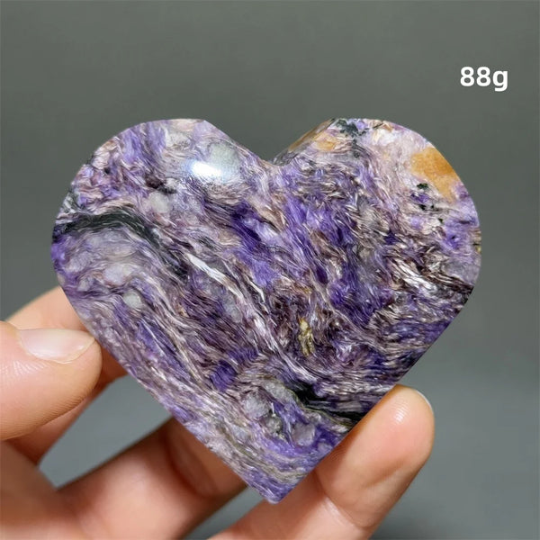 Purple Dragon Crystal Heart-ToShay.org