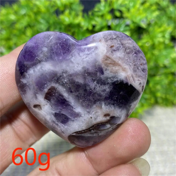 Purple Dream Amethyst Heart-ToShay.org