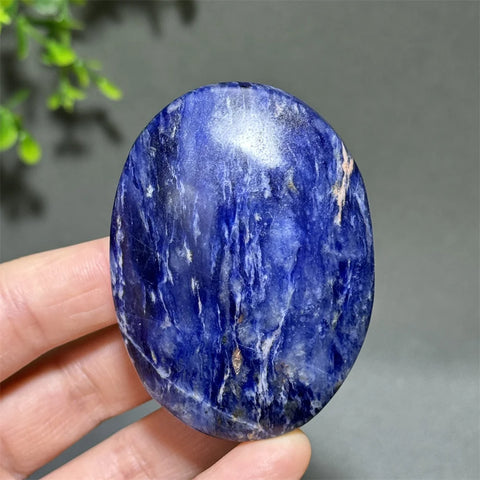 Blue Sodalite Palm Stone-ToShay.org