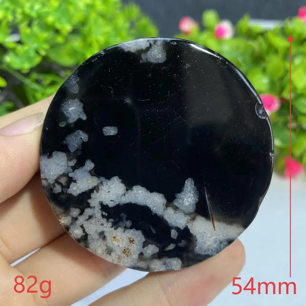 Black Agate Slice-ToShay.org