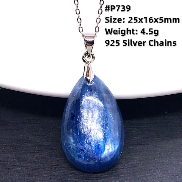 Blue Kyanite Pendant-ToShay.org