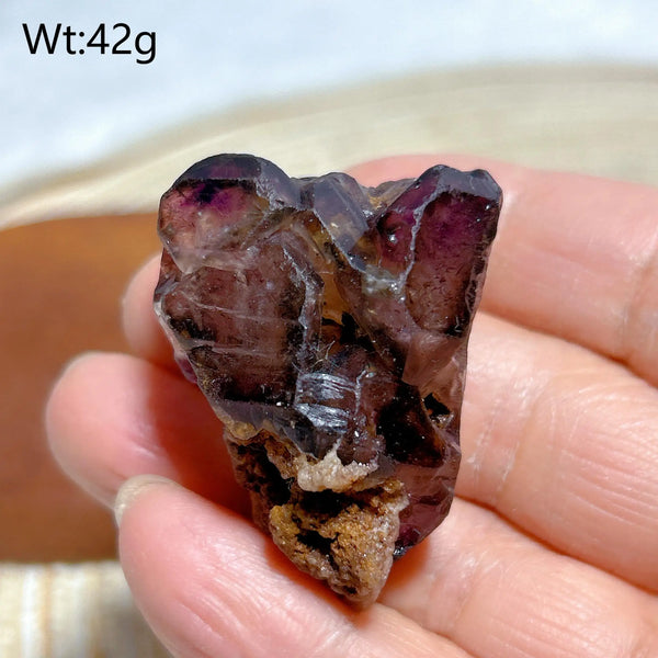 Purple Super Seven Crystal-ToShay.org