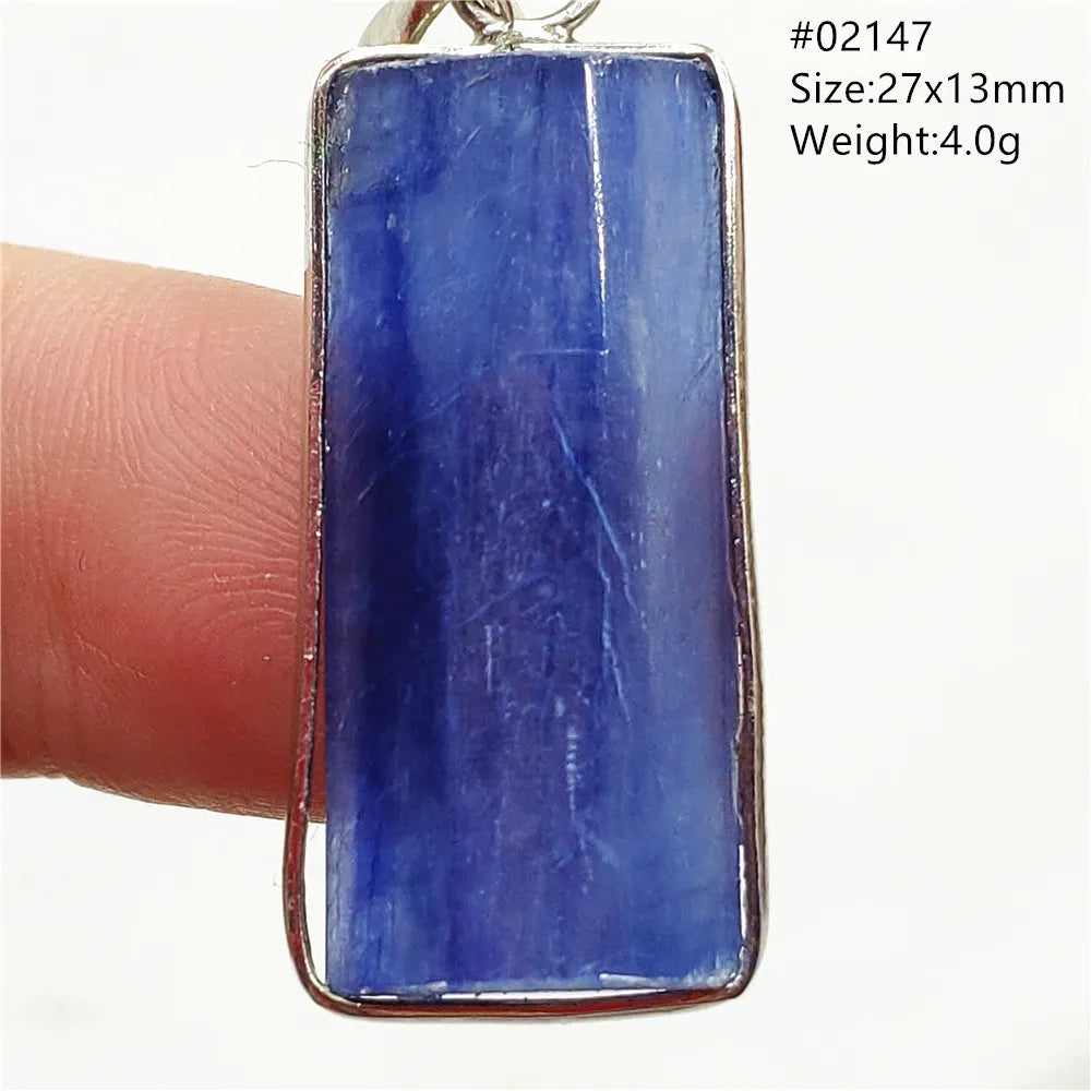 Blue Kyanite Cat Eye Pendant-ToShay.org