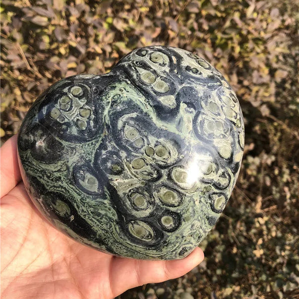 Green Peacock Eye Jasper-ToShay.org