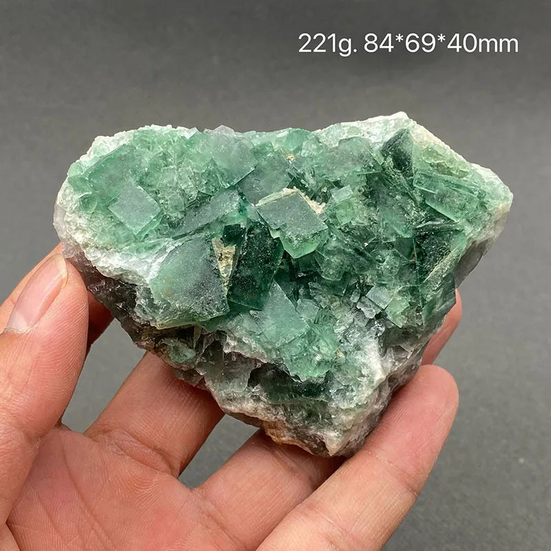 Green Fluorite Crystal-ToShay.org