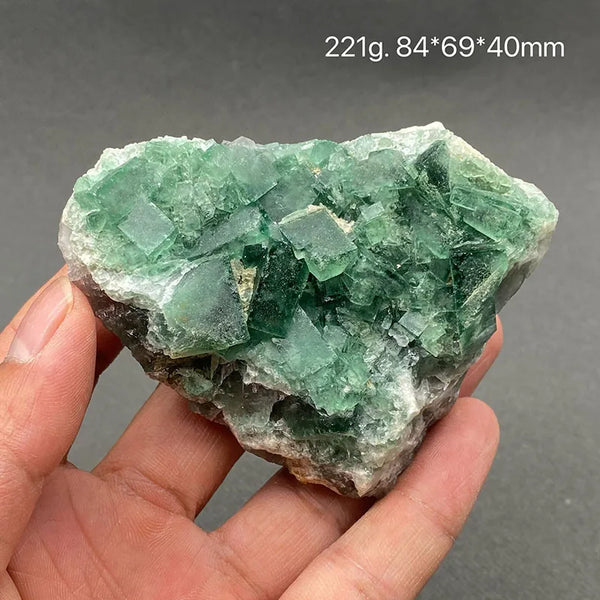 Green Fluorite Crystal-ToShay.org