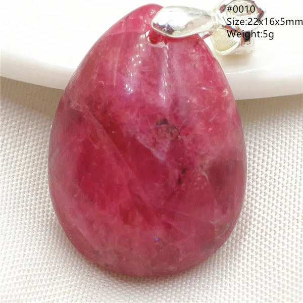 Red Rose Rhodonite Pendant-ToShay.org