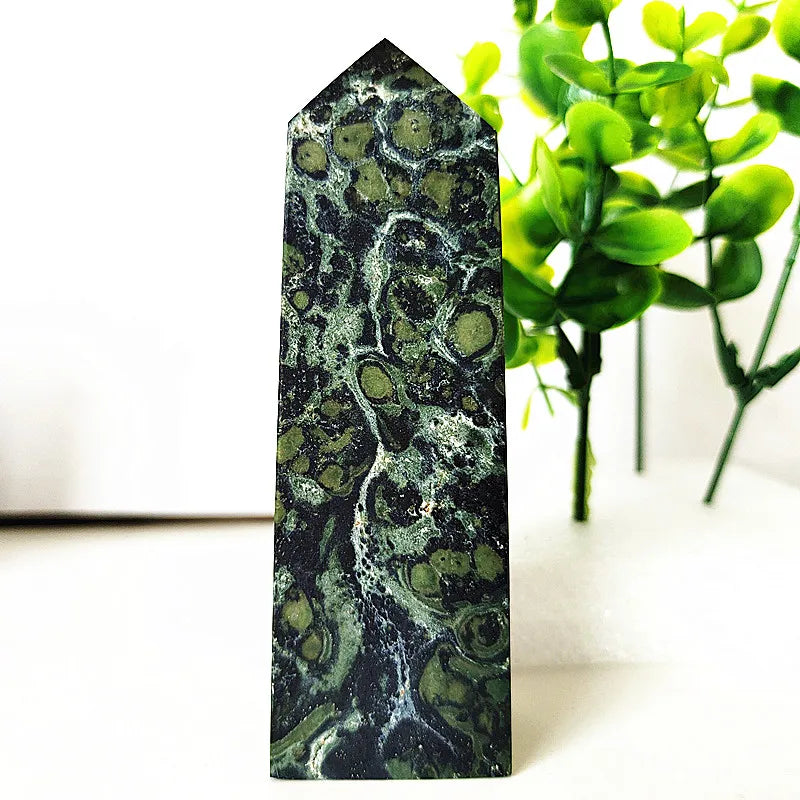 Green Peacock Eye Wand-ToShay.org