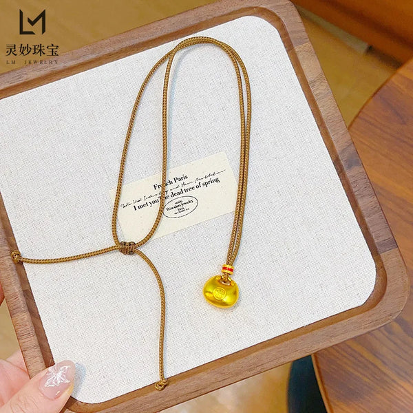 Gold Nugget Pendant-ToShay.org