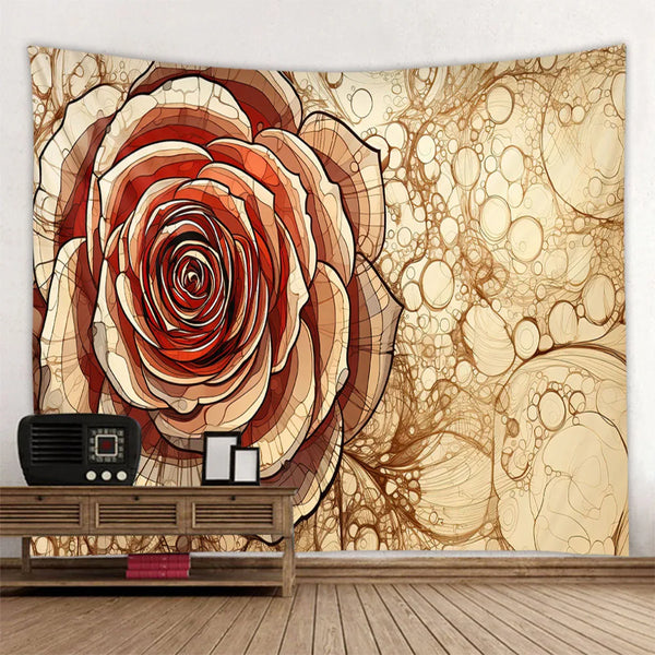 Flower Art Tapestry-ToShay.org