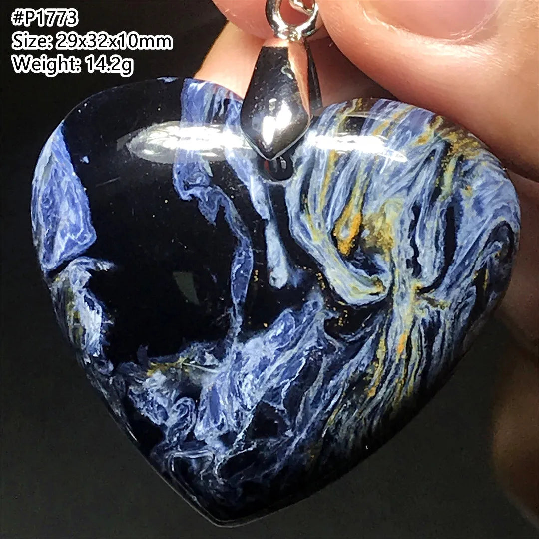Blue Pietersite Pendant-ToShay.org