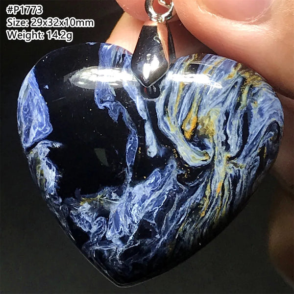 Blue Pietersite Pendant-ToShay.org